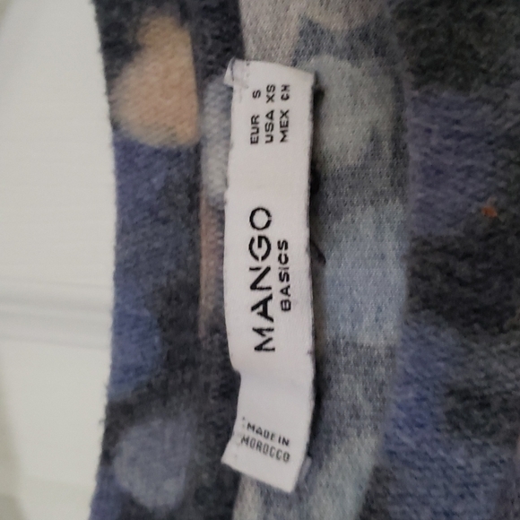 Mango Fleece Wide Sleeve Top - Picture 4 of 5